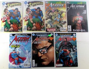 Action Comic Lot of 7 #724 x2, 872, 873, 874, 973, 981 (1996) DC Superman Comics
