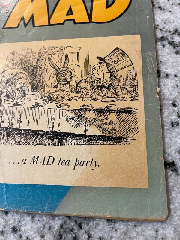 MAD # 15 GD/VG Golden Age EC Comic Book Magazine Pre-Code Humor 4 J877