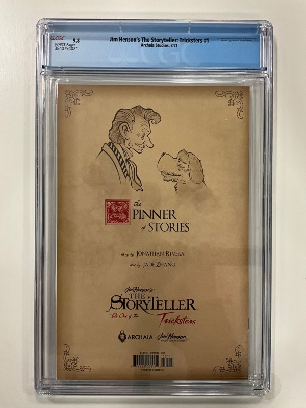 Jim Henson's The Storyteller: Tricksters #1 (2021) CGC 9.8