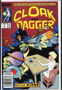 The Mutant Misadventures of Cloak and Dagger #2 (1988) Cloak and Dagger