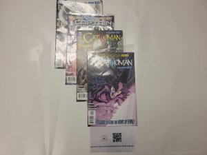 4 DC Comic Books #1 Captain Atom + #4 15 18 Catwoman 88 TJ26