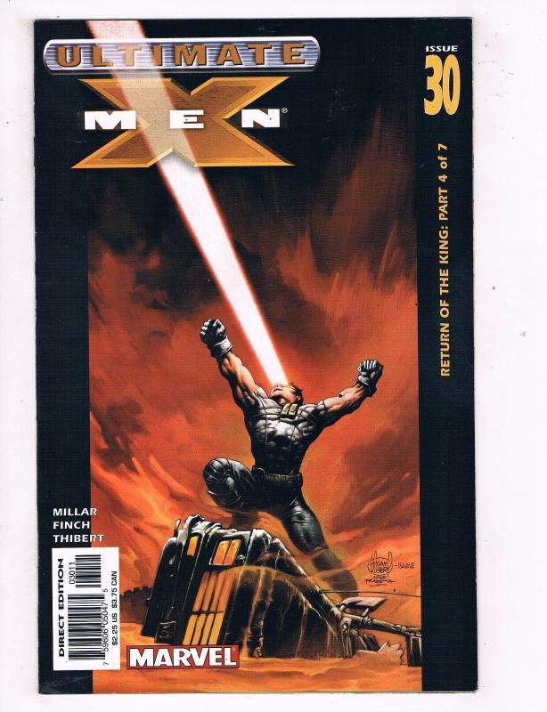 Ultimate X-Men #30 VF Marvel Comics Modern Age Comic Book Millar 2001 DE46