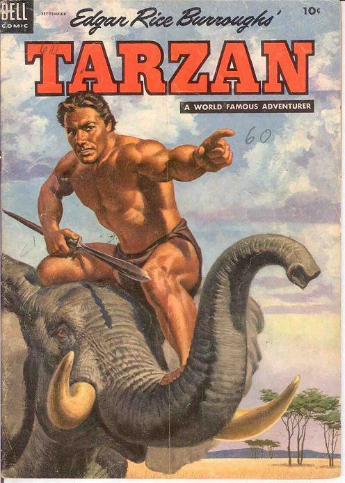 TARZAN 60 G-VG   September 1954 COMICS BOOK