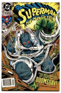 SUPERMAN THE MAN OF STEEL #18-FIRST DOOMSDAY-DC-NM-