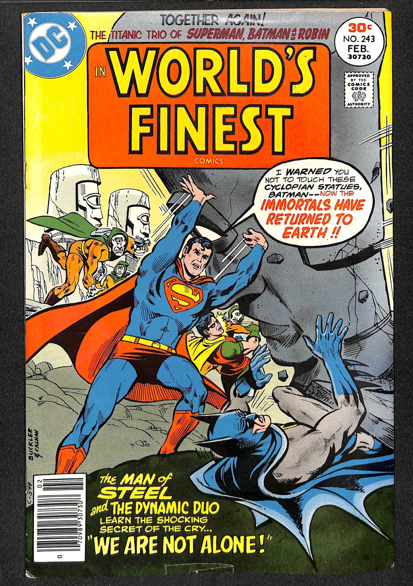 World's Finest Comics 243 (1977) Comic Books Bronze Age, DC Comics