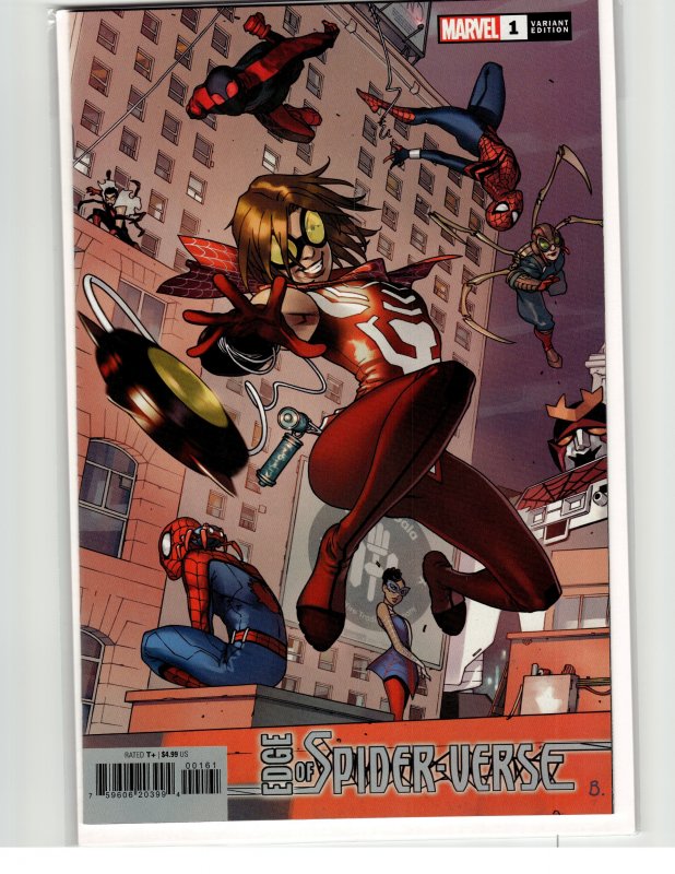 Edge of Spider-Verse #1 Bengal Cover (2022) Spider-Man