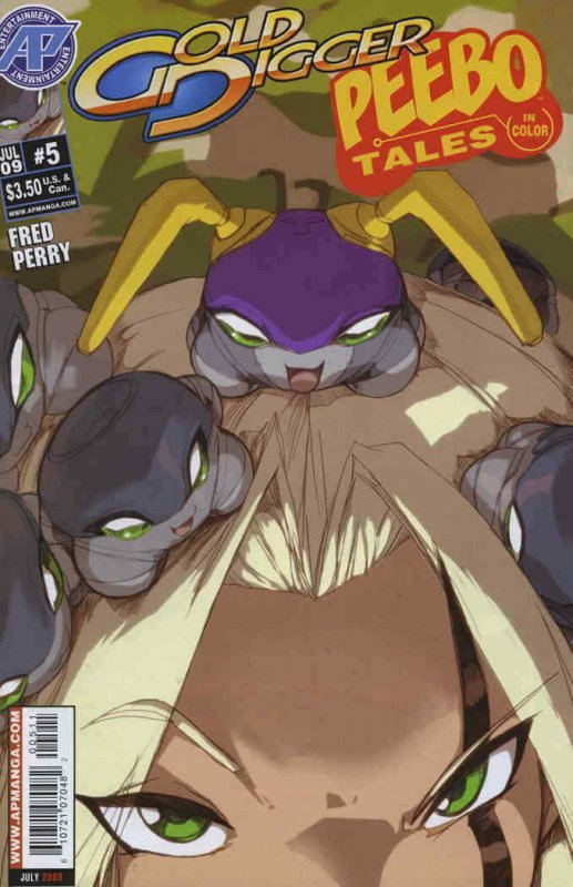 Gold Digger: Peebo Tales #5 VF/NM; Antarctic | save on shipping - details inside