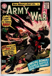 OUR ARMY AT WAR #157 1965-DC WAR COMIC-SGT. ROCK-VG/FN VG/FN