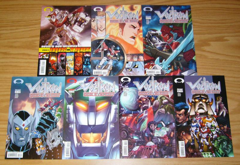 Voltron: Defender of the Universe #0 & 1-5 VF/NM complete series + mix tape