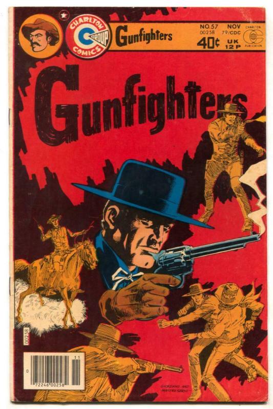 Gunfighters #57 1979- Charlton Western comic FN+