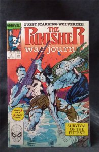 The Punisher War Journal #7 1989 marvel Comic Book