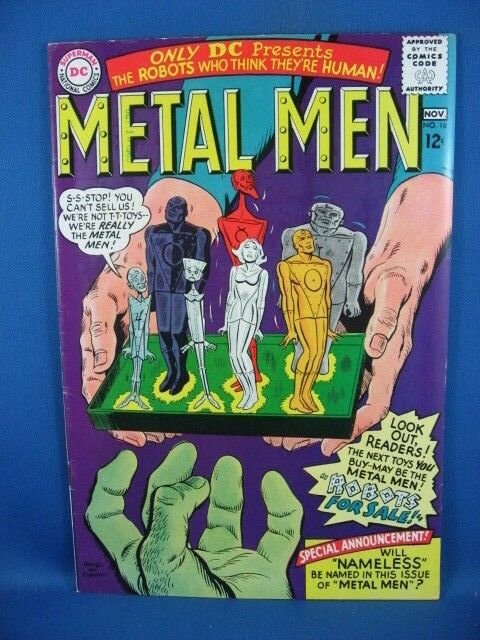 Metal Men #16 (Oct-Nov 1965, DC) Fine+