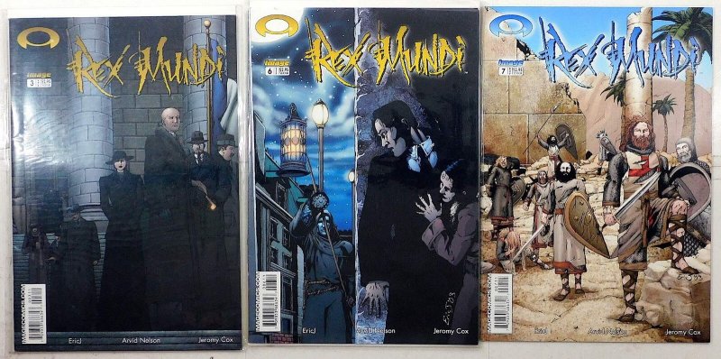 Rex Mundi Lot of 3 #3, 6, 7 (2003) Image Comics 1st Print Comic Books