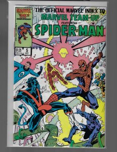 Official Marvel Index to Marvel Team-up #1-6 (Marvel, 1986) NM
