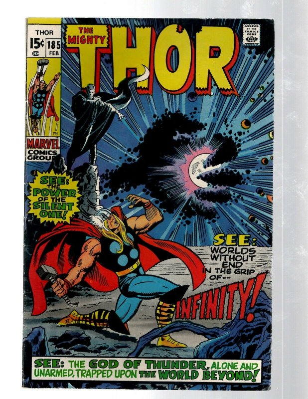 Mighty Thor # 185 VF- Marvel Comic Book Loki Odin Asgard Sif Avengers Hulk RB8