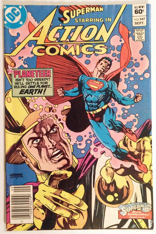 Action Comics #547 (VG, 1983) NEWSSTAND