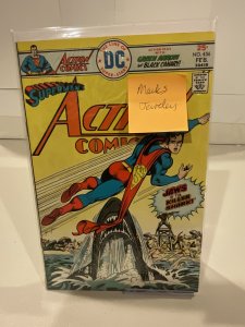 Action Comics #456  F  Mark Jewelers Insert!  1976