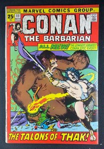 Conan the Barbarian (1970) #11 VF (8.0) Barry Windsor-Smith Cover/Art