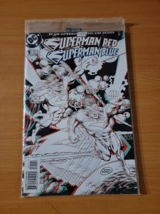 Superman Red / Superman Blue #1 3-D SEALED Poly ~ NEAR MINT NM ~ 1998 DC Comics