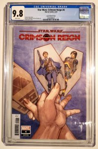 Star Wars: Crimson Reign #4 (CGC 9.8, 2022) Lopez Cover