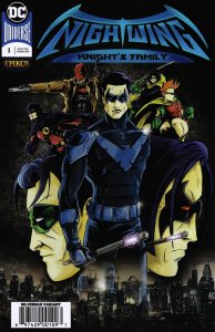 Nightwing Grayson Robin DC Variant #1 Bryan SilverbaX EXCLUSIVE Art Print 11x17 