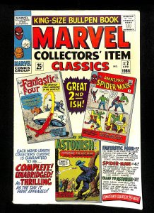 Marvel Collectors' Item Classics #2 Fantastic Four Amazing Spider-Man!