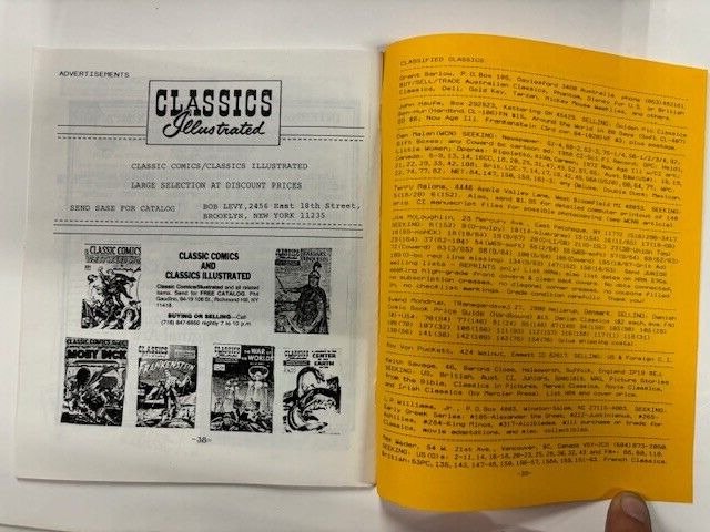 WORLDWIDE CLASSICS NEWSLETTER 7 ILLUSTRATED! Orange color covers