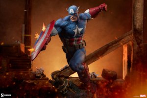 Sideshow Collectibles Captain America Limited Ed Premium Format Statue IN STOCK 