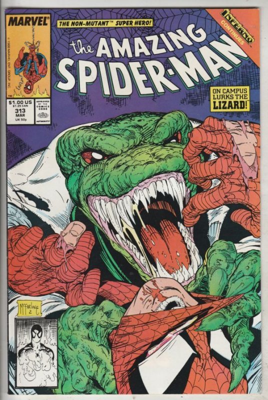 Amazing Spider-Man #313 (Mar-89) NM- High-Grade Spider-Man