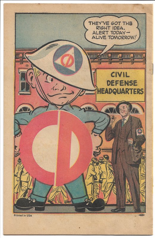 Mr. Civil Defense Tells about Natural Disasters  1956 (VF)