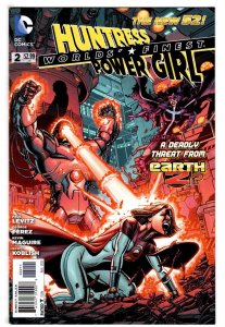 Worlds' Finest #2 (2012) Huntress and Power Girl
