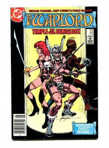 Warlord #101 - Mike Grell Cover / Andy Kubert Art (6.5/7.0) 1986