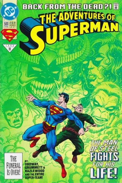 Adventures of Superman (1987 series)  #500, VF+ (Stock photo)