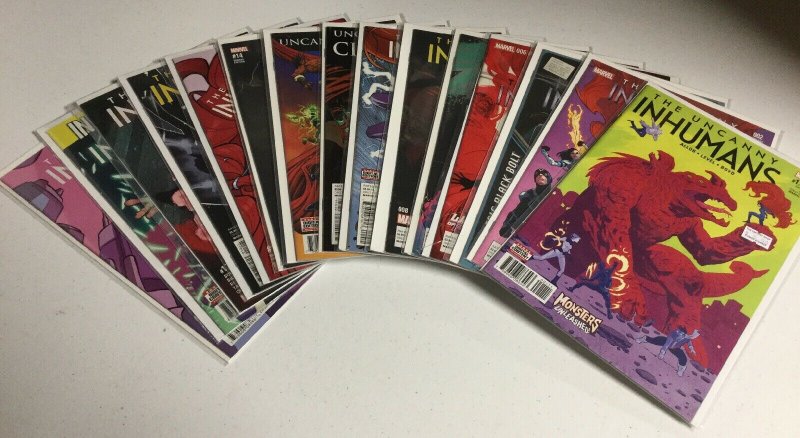 Uncanny Inhumans 1-3 6-9 12-17 20 Annual 1 With Variants Nm Near Mint Marvel