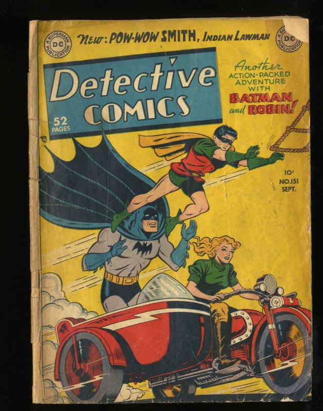 Detective Comics #151 FA/GD 1.5