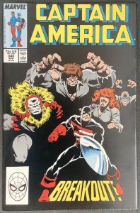 Captain America #340 (1988, Marvel) NM-