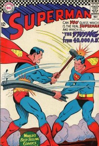 DC Comics Superman #196 (1967)  Comic Book Grade VG- 3.5