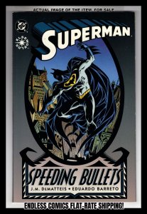 Superman: Speeding Bullets (1993)  Homage Cover! Batman! Prestige Format / EBI#3