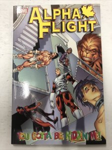 Alpha Flight: You Gotta Be Kiddin’ Me By Scott Lobdell (2004) Marvel TPB SC