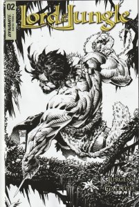 Lord Of The Jungle # 2 Variant 1:10 Cover S NM Dynamite 2022 [B2]