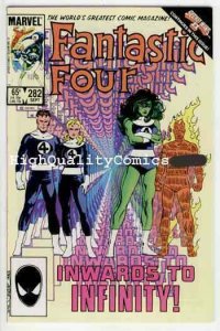 FANTASTIC FOUR #282 VF/NM Infinity, Byrne 1961 1985 Marvel, more FF in store