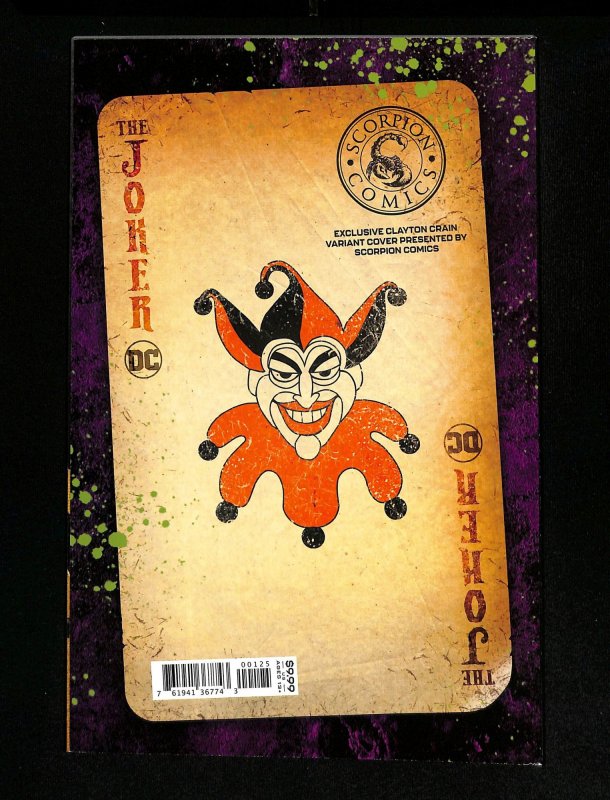 Joker 80th Anniversary 100-Page Super Spectacular #1 Crain Variant