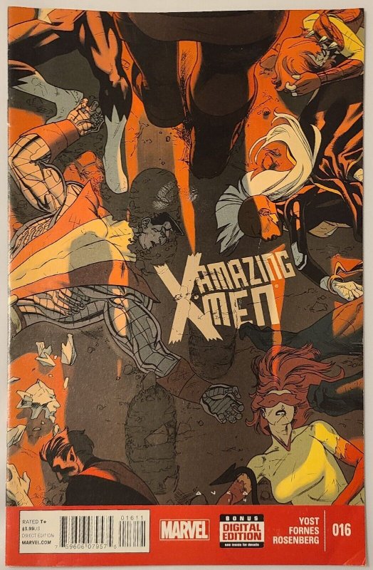 Amazing X-Men 16 Marvel Comics 2015 VG Kris Anka Cover Art Juggernaut