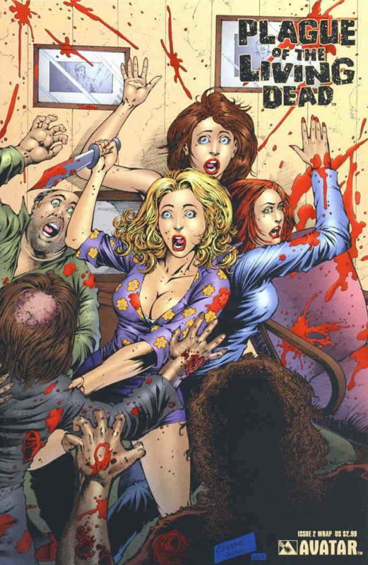 Plague of the Living Dead #2E VF; Avatar | save on shipping - details inside