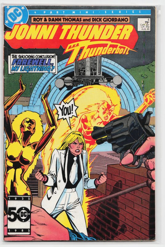 Jonni Thunder #4 (1985) Thunderbolt