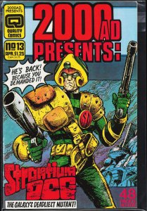 2000 AD Presents #13 (1987) Strontium Dog
