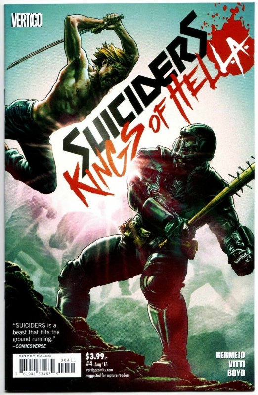 Suiciders Kings of HELL.A. #4 (DC, 2016) NM