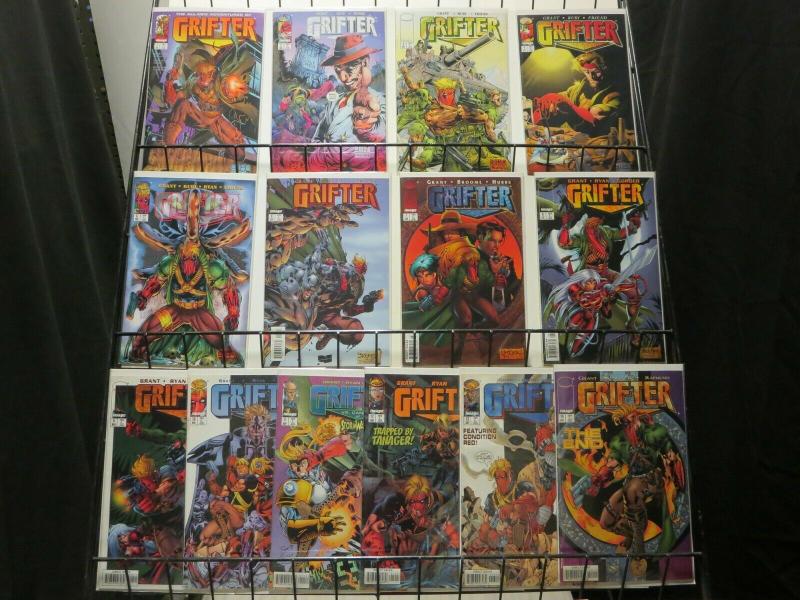 GRIFTER  (1996 IM) 1-14 Steven Grant  complete series!