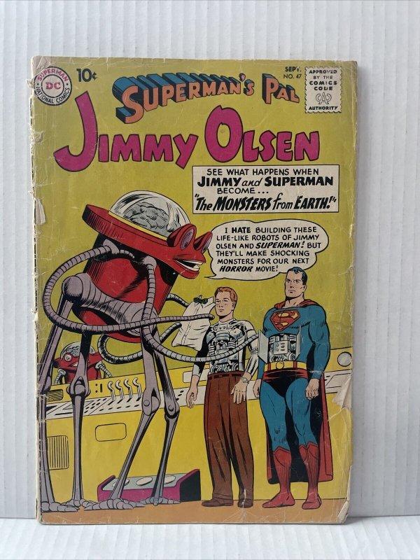 Superman's Pal Jimmy Olsen #47 Reader