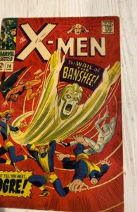 The X-Men #28 (1967)first app of Banshee tanning/Foxxing
